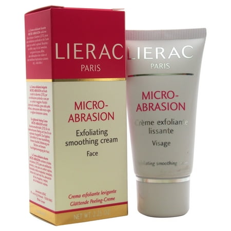 Lierac Micro-Abrasion Exfoliant Crème Lissante Visage, 2,25 Oz