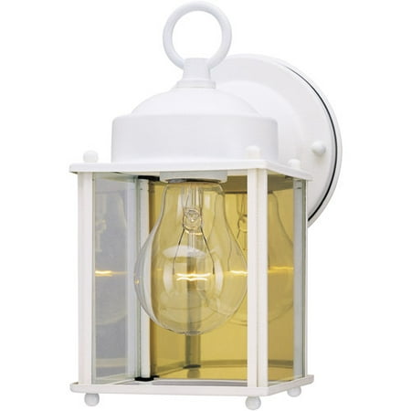 Westinghouse Lighting 6697100 White Outdoor Light Fixture Com