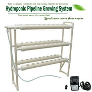 INTBUYING Hydroponic Site Grow Kit with Pump Baskets Water Culture ...