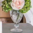 thumbnail image 2 of Weddingstar Clear Vintage Inspired Pressed Glass Wedding Goblet, 2 of 3