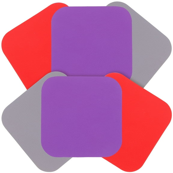 6 Pcs Rubber Bottle Opening Mat Opener Gripper Pad for Jar Lid Non-slip Pads Kitchen Supplies