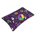 thumbnail image 3 of Fotbe Mardi Gras and Donuts Pillow Cases - Envelope Closure - Luxury, Extra Soft, Cooling Pillow Covers - Wrinkle, Fade, Stain Resistant-20"x30", 3 of 9