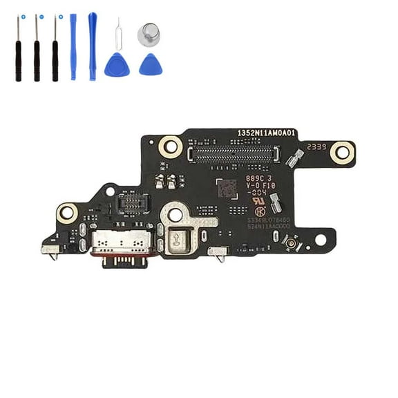 Eutoping USB Charging Port For Xiaomi Poco X6 Pro 5G Dock Connector Charger Board Flex Cable Assembly Replacement with tool