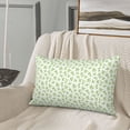 thumbnail image 5 of Naloa Bamboo 1 Pillowcase, Throw Pillowcase, Wrinkle-Free, Stain-Resistant with Hidden Zipper for Bedroom Sofa-20"x30", 5 of 6