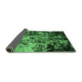 thumbnail image 2 of Ahgly Company Indoor Rectangle Oriental Emerald Green Industrial Area Rugs, 2' x 4', 2 of 4