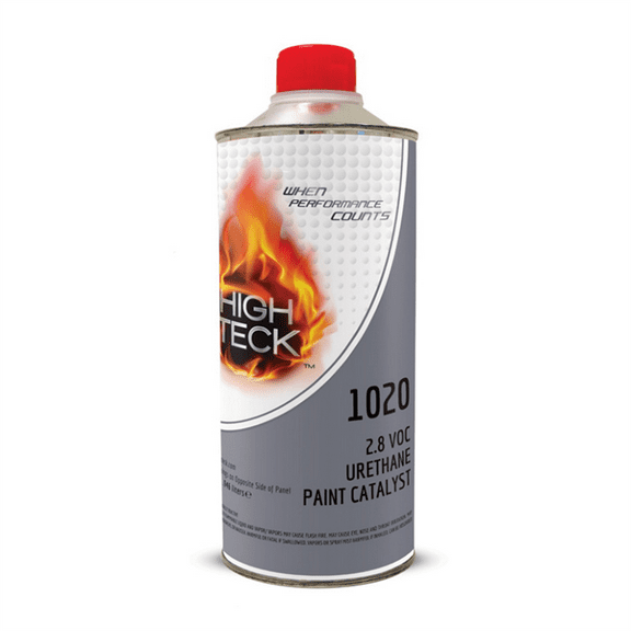 High Teck Products 1020-4 Urethane Paint Catalyst, 1 qt, Liquid, Use With: 2.8 VOC Single Stage Paint (1400 Series)