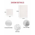 thumbnail image 7 of Farmhouse Beige White Striped Kitchen Dish Towels for Drying Dishes Set of 4, Modern Stripes Waffle Weave Microfiber Hand Tea Bathroom Towels Quick Dry & Absorbent Towel 15.7x23.6, 7 of 7