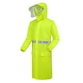 thumbnail image 3 of Womens Rain Jacket Plastic Pants Suit Loose Long Sleeve Wear Resistant with Hood Rain Coat Rain Ponchos Sizes 3XL, 3 of 3