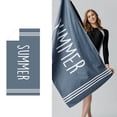 thumbnail image 1 of Beach Towel, Microfiber Sand Free Beach Towel, Lightweight, Quick Dry(55" x 27.5") for Adults,Men,Women,Kids Swimming, Sports, Beach, Fitness room,Outdoor Traveling on Vacation, 1 of 6