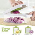 thumbnail image 2 of Vegetable Chopper Dicer Onion Chopper Pro Food Chopper Vegetable Cutter Veggie Chopper And Dicers Veget, 2 of 3