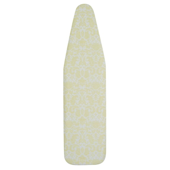 Seymour Home Ultimate Ironing Board Replacement Cover & Pad, Yellow Damask