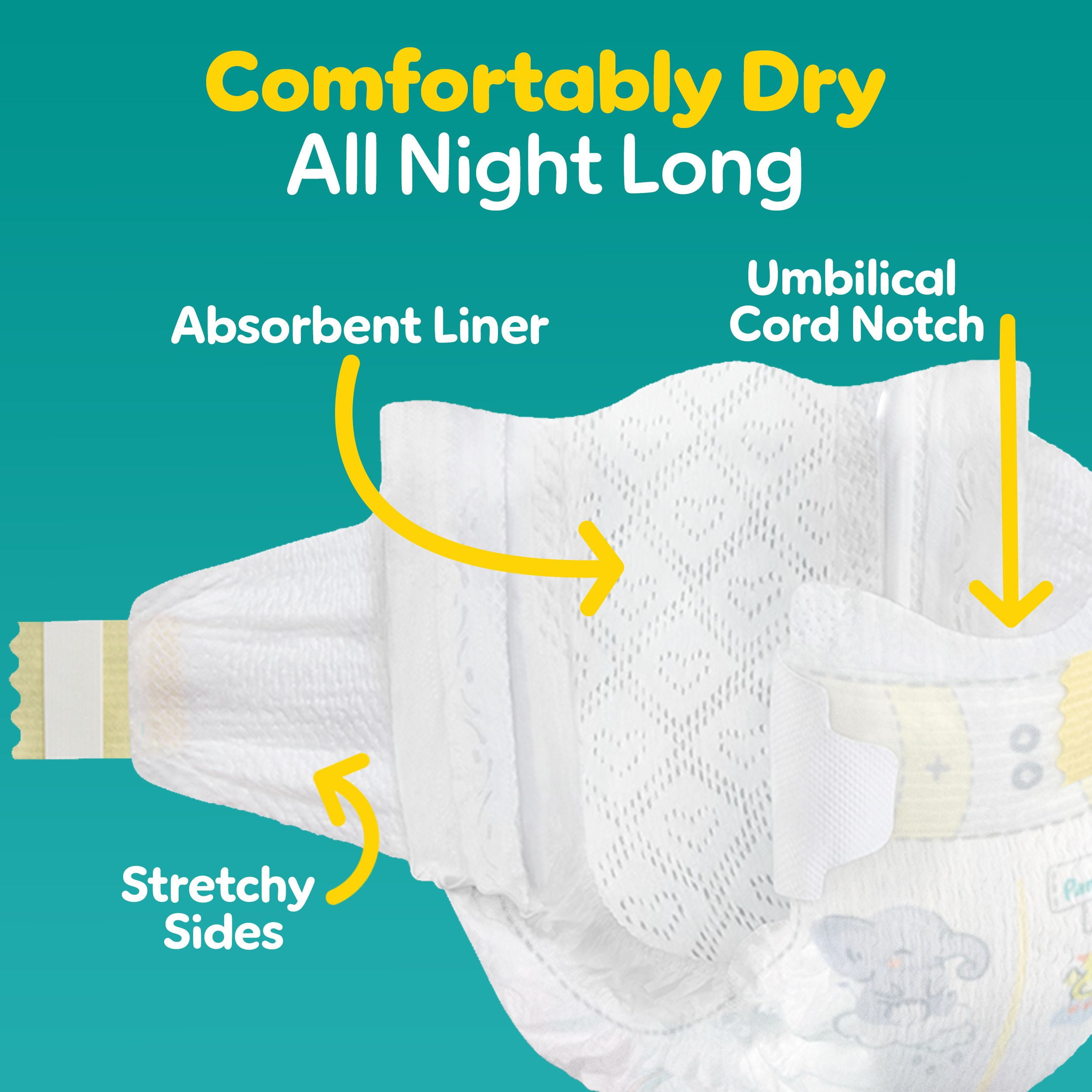 Pampers Swaddlers Diapers, Size 0 (up to 10 lbs), Absorbent, Keeps Baby Dry and Comfortable, Skin Safe Disposable Baby Diaper, 31 Count