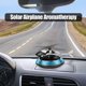 thumbnail image 3 of Ambientador de aire para coche, Perfume Solar de rotación automática, suspensión de doble anillo, difusor de aceite esencial, accesorio Interior, aromaterapia plateada, 3 of 5