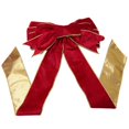 thumbnail image 4 of Lefu Christmas Decoration Supplies Flannelette Color Retro Ribbon Bow-knot Pendant, 4 of 9