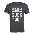 thumbnail image 2 of Instant Message - Embrace the Suck - Men's Short Sleeve Graphic T-Shirt, 2 of 6