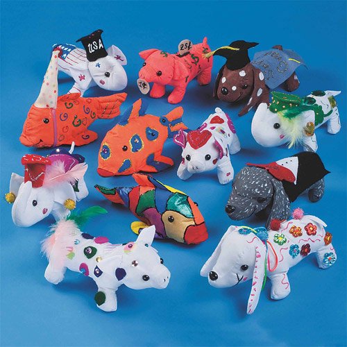 Color-Me Animals, Pack of 12 Color-Me Animals, Pack of 12