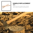 thumbnail image 3 of 2pcs Axe Wood Handle Replacements Axes Replacement Wood Handles Axe Parts, 3 of 6