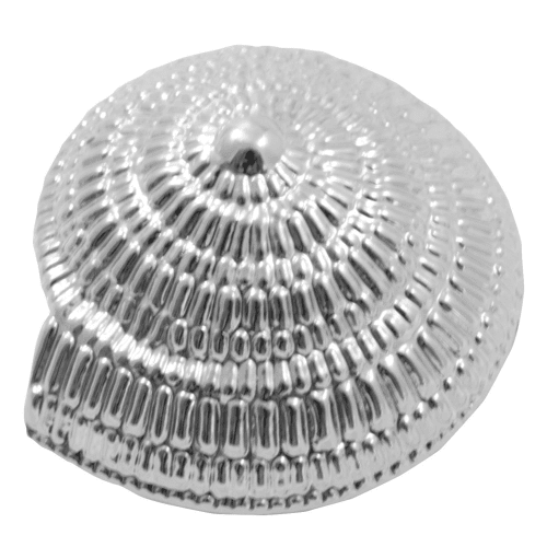 Laurey 56526 Oceana Knob Swirl, Polished Chrome