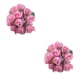 thumbnail image 3 of Toystoory 12 piezas de tela de seda flor de rosa artificial flores falsas reutilizables interior al aire libre decoración del festival del banquete de Rosa 2piezas Toystoory CBP063702, 3 of 5
