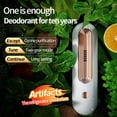 thumbnail image 2 of Rechargeable Fridge Odor Eliminator, Compact Cordless Deodorizer, No Filter Replacement Odor Control for Kitchen, Freezer & Food Storage(RL White 1 PC), 2 of 6