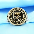 thumbnail image 4 of Customizable Class Rings Fully Personalized Class Rings for Men Gold Plated Class Rings 925 Sterling Silver Rings Men's Class Rings Class Rings for Men High School Size 5-15 Men's School Ring, 4 of 5