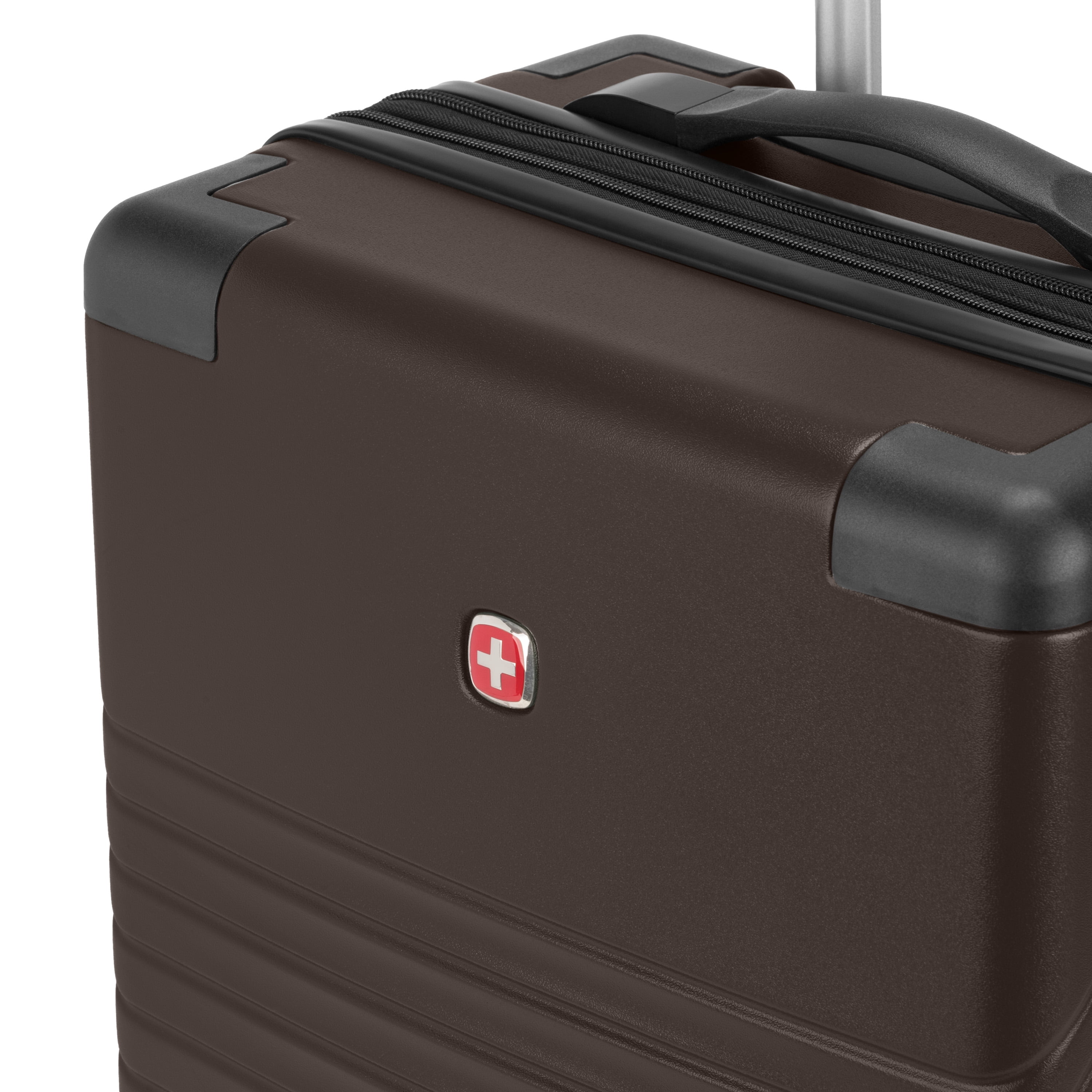 SWISSGEAR Edge Hardside Carry-On Spinner, Mocha Brown