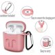 thumbnail image 3 of Compatible con Airpods Estuche Protector de Silicona Accesorios de Reemplazo a Prueba de Golpes para Apple Airpods 1 y AirPods 2. (Rosa), 3 of 5