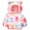 Rose Red, variant on Toddler Baby Puffer Jacket Cute Winter Warm Coat with Bear Hoods Lightweight Jackets