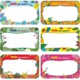 thumbnail image 1 of 300 Pcs Perforated Line Name Badge Stickers For School. Office Or Home, 1 of 4