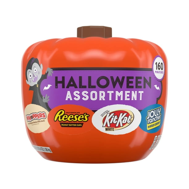 Hershey, Halloween Assorted Pumpkin Bowl Miniatures Candy, 160 Ct. - Walmart.com - Walmart.comListsWalmart+Gift Finder