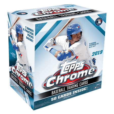 2019 Topps Chrome Baseball Mega Box- 10 packs | 2 Exclusive Parallel Packs |X-Fractor