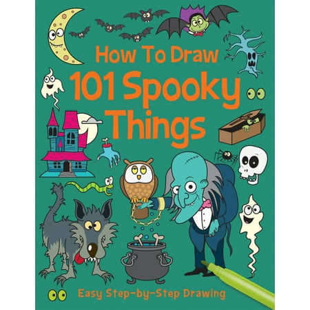 How to Draw 101 Spooky Things (Best Things To Draw)