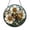 Acrylic 3.5 Inch, variant on Bee Stained Glass Suncatcher Window Hanging, Floral Garden Pollinator Art Decor Gift