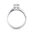 thumbnail image 2 of BEST Jewel 14K White Gold Plated 1.5 Ct Round Cut Moissanite Ring - Elegant Engagement Ring for Her - Stunning Solitaire Design Ring - Ideal Gift for Weddings or Special Occasions, 2 of 4