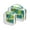 Tropical Leafs, variant on Clear Makeup Bags with Handle Large Opening 2 Pack Set Toiletry Bag Quart Size Bag, for Women Man Traveling Travel Essentials, Toiletries and Other. Flowers Pineapple Summer