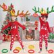 thumbnail image 3 of Juegos de Navidad, juego inflable de lanzamiento de aros con astas de reno, juegos de fiesta de Navidad para niños y adultos, divertidos regalos de Navidad, juegos de fiesta de carnaval para la, 3 of 8