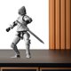 thumbnail image 3 of Juguete antiestrés Knight 12445689- (Plata), 3 of 9