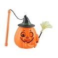 thumbnail image 1 of Jack-o-lantern de sonido Led portátil con escoba, luz LED de calabaza de Halloween TFixol Luces led, 1 of 7