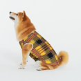 thumbnail image 4 of LNWH Yellow Plaid Scottish Pattern Dog Clothes, Breathable Warm Cotton Pet Clothes XX-Large, 4 of 8