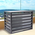 thumbnail image 2 of Miumaeov Air Conditioner Fence Screen AC Covers-Hide Outdoor Air Conditioner Outdoor Trash Can Pool Equipment Enclosure Panels, 2 of 12