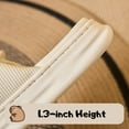 thumbnail image 5 of BERANMEY Capibara Linen Slippers for Women Soft Plush Non-Slip Indoor Womens Slides Slippers Cute Cartoon Animal Fuzzy House Slippers Comfy for Women & Men Warm Couple Design, 5 of 8
