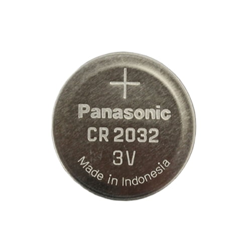 Paquet de 25 piles boutons au lithium CR2032 Panasonic de 3 volts 