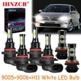 thumbnail image 2 of CHUSYYRAY Combo LED Headlight Kit For Toyota Corolla 2009-2013 – High/Low Beam & Fog Light Bulbs (6 Bulbs, 6000K) 2 of 5