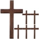 thumbnail image 1 of 6 cruces de madera para oración, de escritorio, pequeñas, para sostener, cristianas y católicas., 1 of 7