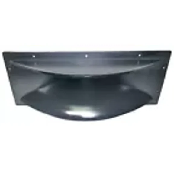 17" x 6" ABS Plastic 1 3/8" Bi-Radial Screw-On Horn Flare for Speaker Cabinets