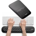 thumbnail image 1 of Ergonomic Mouse Pad and Keyboard Wrist Rest Set Soft Memory Foam Mouse pad with Wrist Support with Wrist Rest for Computer Keyboard Made Easy Typing & Relieve Wrist Pain（）, 1 of 8