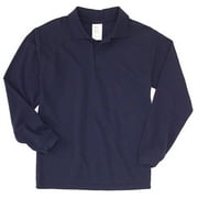 Boy's Official School Uniform Long-Sleeve Polo