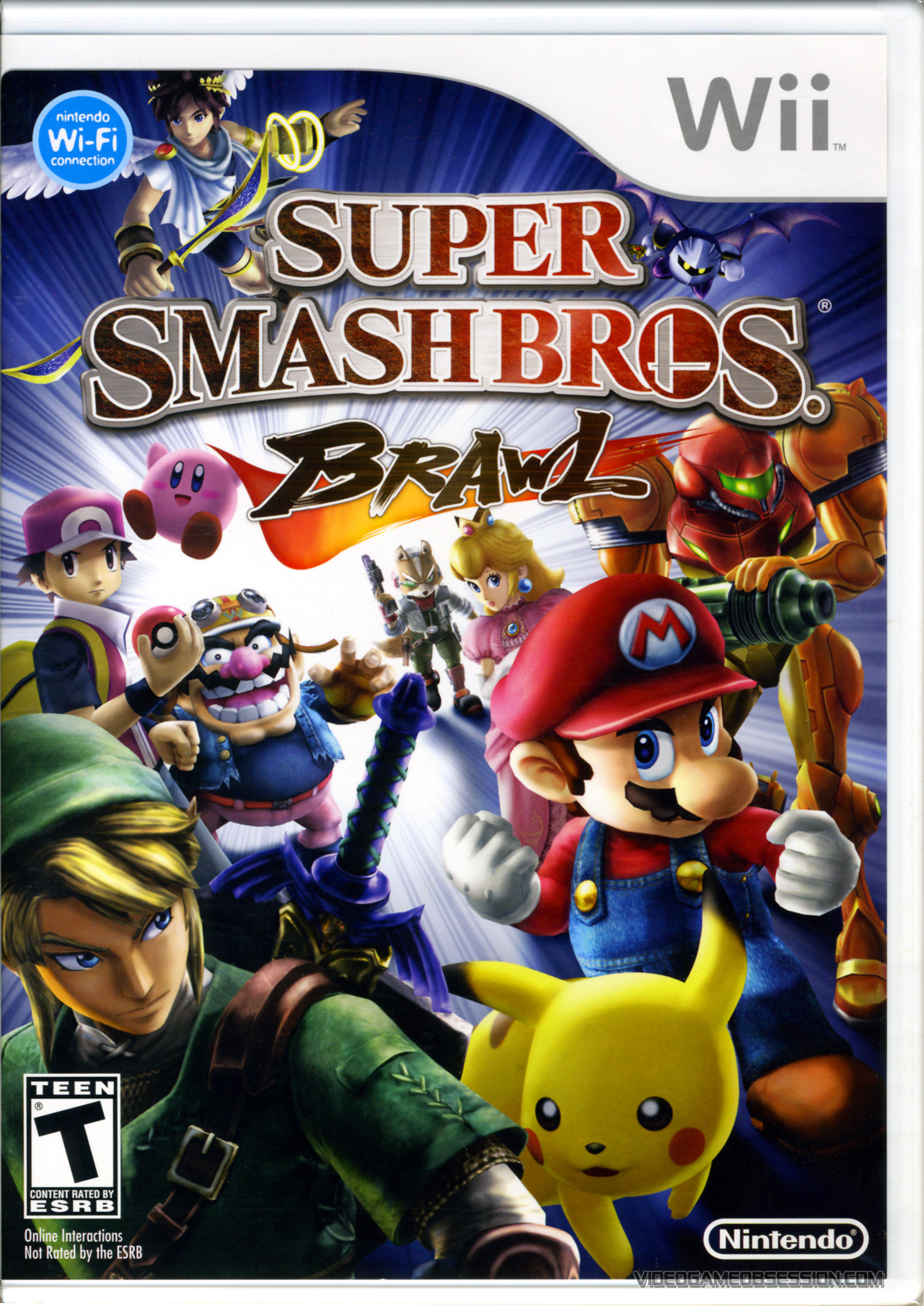Verplaatsing wijn Karakteriseren Nintendo Super Smash Bros Brawl (Wii) Video Game - Walmart.com