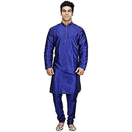 

Royal Kurta Men s Silk Blend Kurta & Churidaar Set