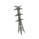 thumbnail image 4 of Modelo de torre de transmisión a escala 1/200. Proyecto de modelismo en miniatura. Estructura y arquitectura. Estilo A, 4 of 9